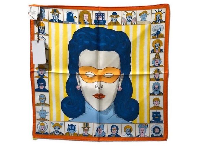 Hermès ***HERMES fidanzato 45 Arancione Giallo - vista 2