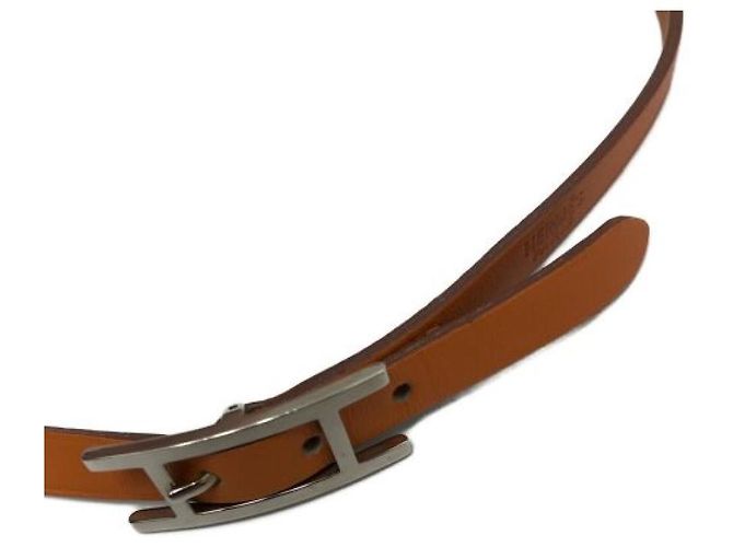 Hermès ***HERMES api 3 Braccialetto di pelle Marrone - vista 2