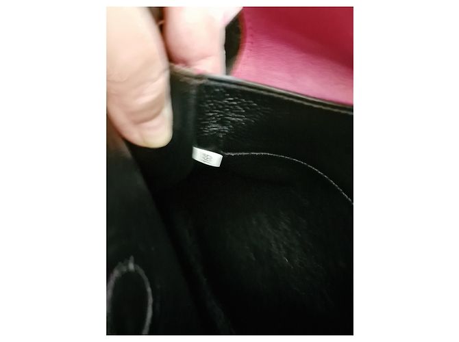 Borsa a mano Prada Saffiano in pelle di agnello rossa Rosso - vista 3