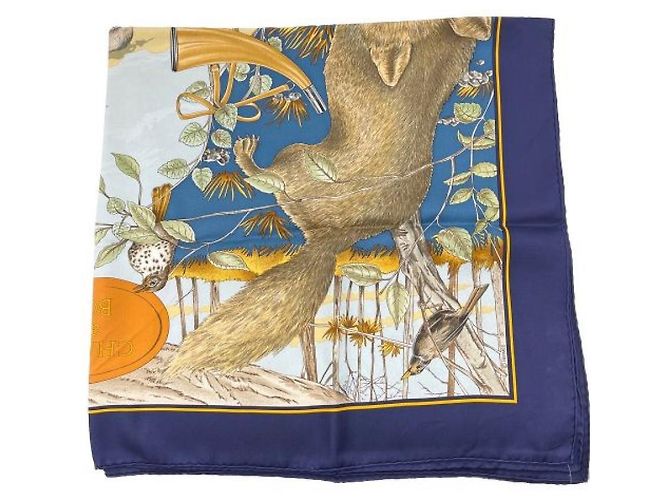Sciarpa Hermès in seta 90 cm - vista 3