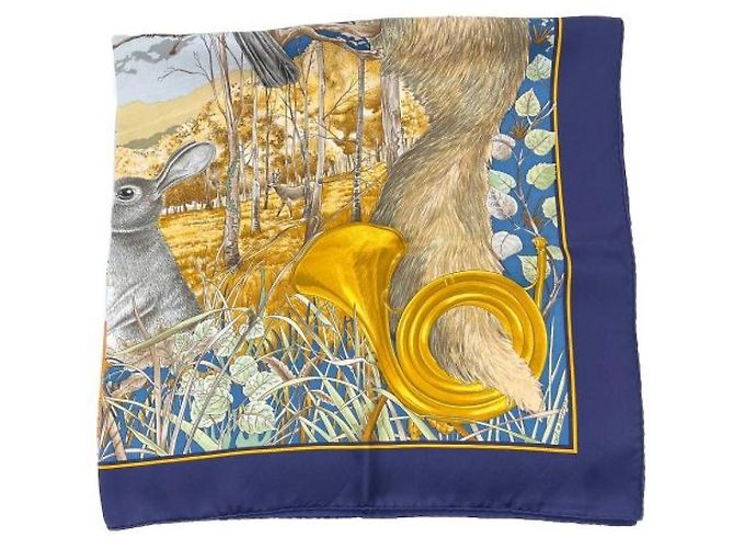 Sciarpa Hermès in seta 90 cm - vista 5