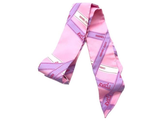 Hermès ***HERMES Twilly Bolduc Rosa - vista 2