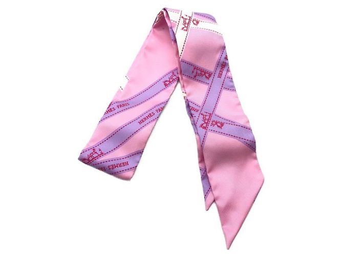 Hermès ***HERMES Twilly Bolduc Rosa - vista 3