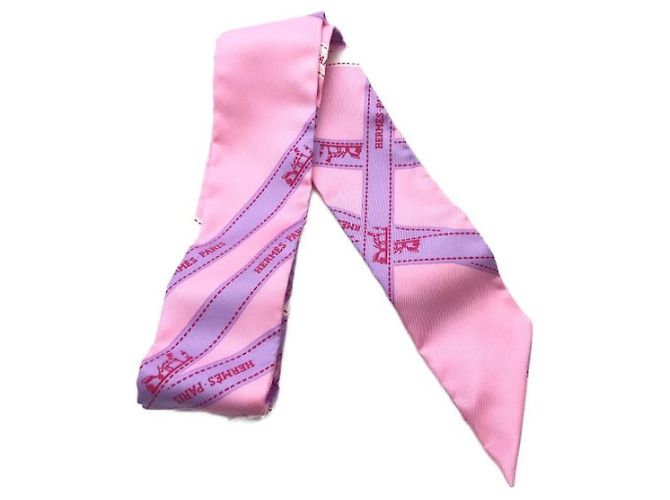 Hermès ***HERMES Twilly Bolduc Rosa - vista 4
