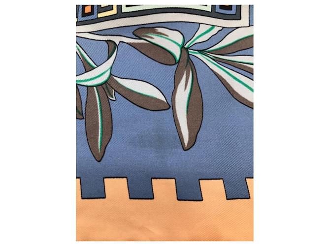 Hermès *** HERMES-Freund 90 Pink Marineblau - Ansicht 10