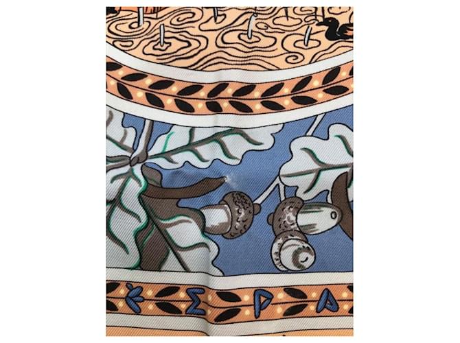 Hermès *** HERMES-Freund 90 Pink Marineblau - Ansicht 3