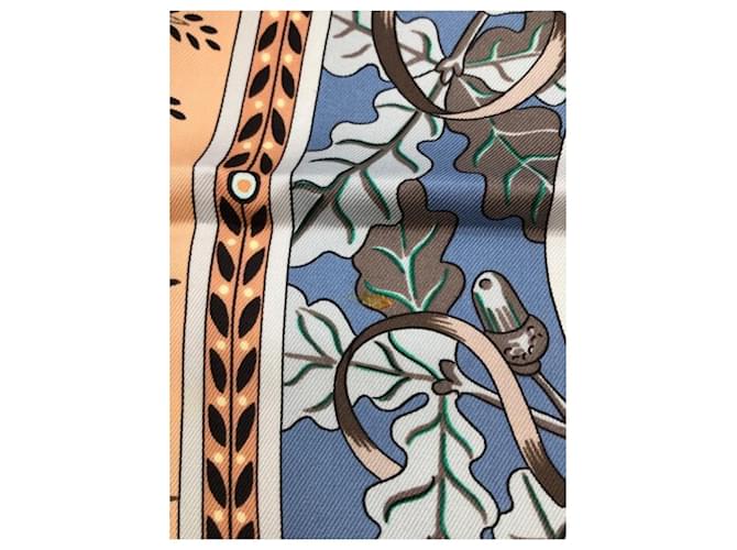 Hermès *** HERMES-Freund 90 Pink Marineblau - Ansicht 4