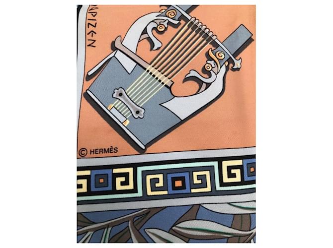 Hermès *** HERMES-Freund 90 Pink Marineblau - Ansicht 7