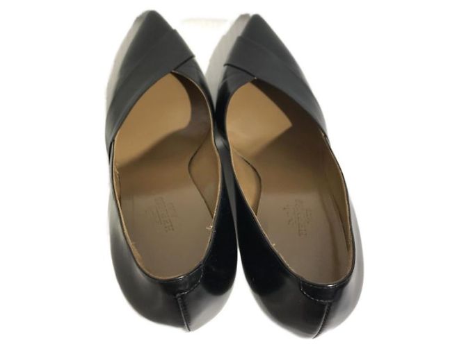 Hermès ***Decolleté HERMES con taglio a V Nero - vista 4