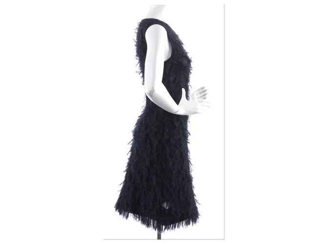 **Chanel Schwarzes Mohairkleid - Ansicht 2