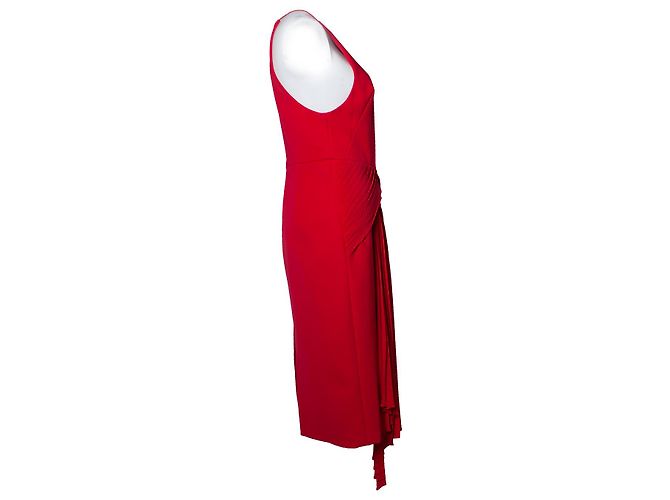 Autre Marque Acler, Vestido Bercy en rojo Roja - vista 2