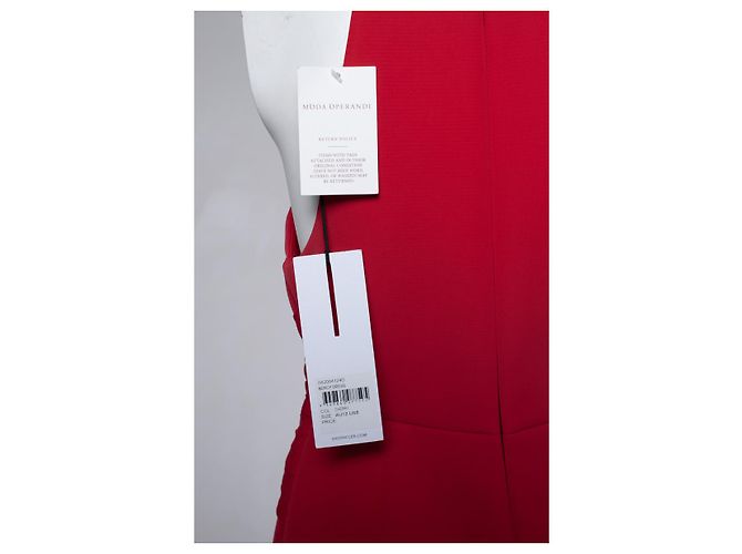 Autre Marque Acler, Vestido Bercy en rojo Roja - vista 5