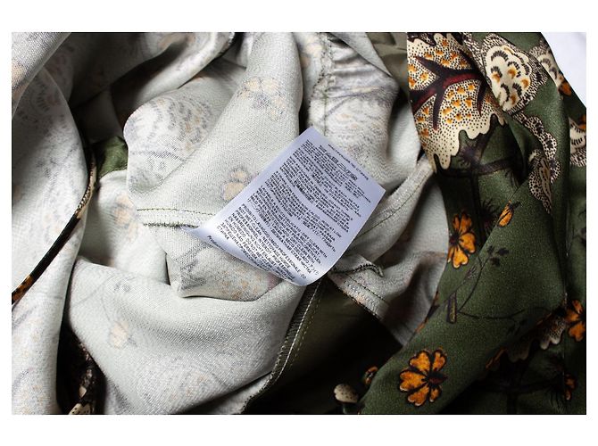 ETRO, Abiti-Midikleid mit Blumenmuster in Grün - Ansicht 7