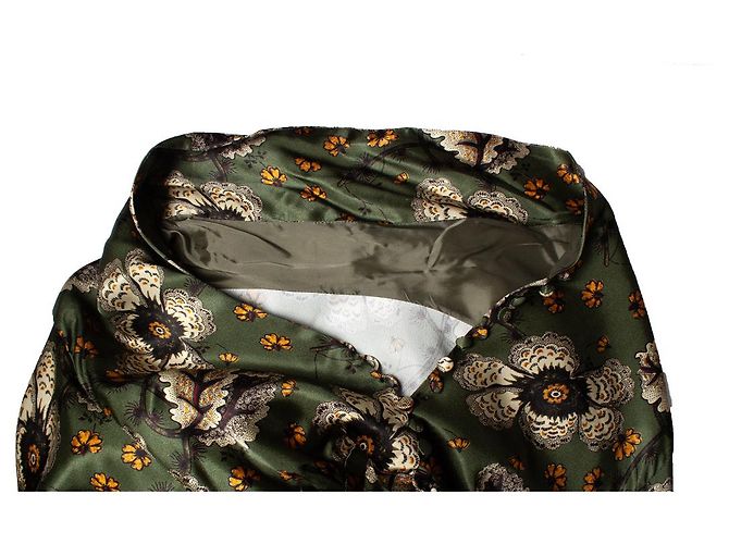 ETRO, Abiti-Midikleid mit Blumenmuster in Grün - Ansicht 8