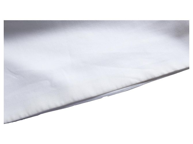 Autre Marque Diane von Furstenberg, vestido drapeado blanco - vista 8