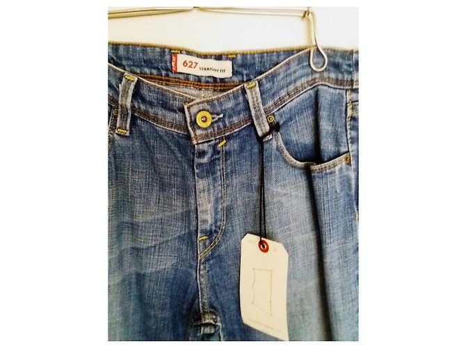 Levi's Jeans 627 Gerader Schnitt Blau - Ansicht 4