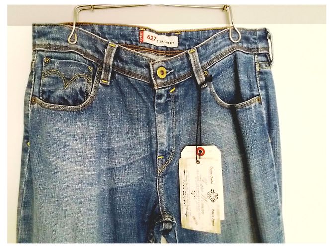 Levi's Jeans 627 Gerader Schnitt Blau - Ansicht 5