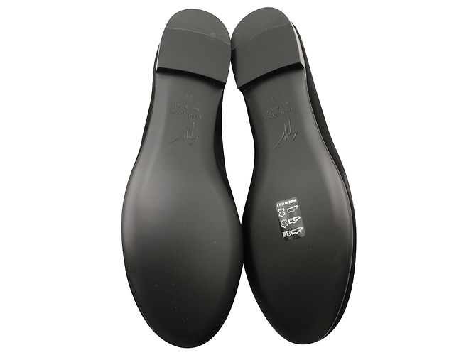Mocassini Scorpione decorati Giuseppe Zanotti in pelle scamosciata nera Nero - vista 8