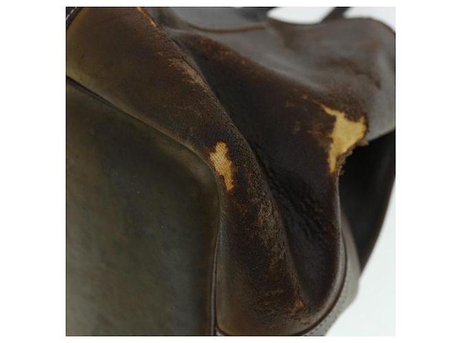 Hermès HERMES Garden Party PM Einkaufstasche Leder Amazonia Brown Auth bs7528 Braun - Ansicht 4