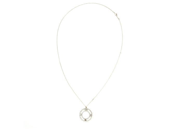 Tiffany & Co Collana Atlas in oro bianco e diamanti Tiffany&Co Argento - vista 3