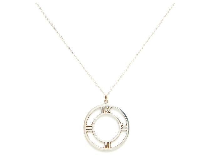 Tiffany & Co Collana Atlas in oro bianco e diamanti Tiffany&Co Argento - vista 4