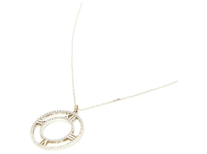 Tiffany & Co Collana Atlas in oro bianco e diamanti Tiffany&Co Argento - vista 5