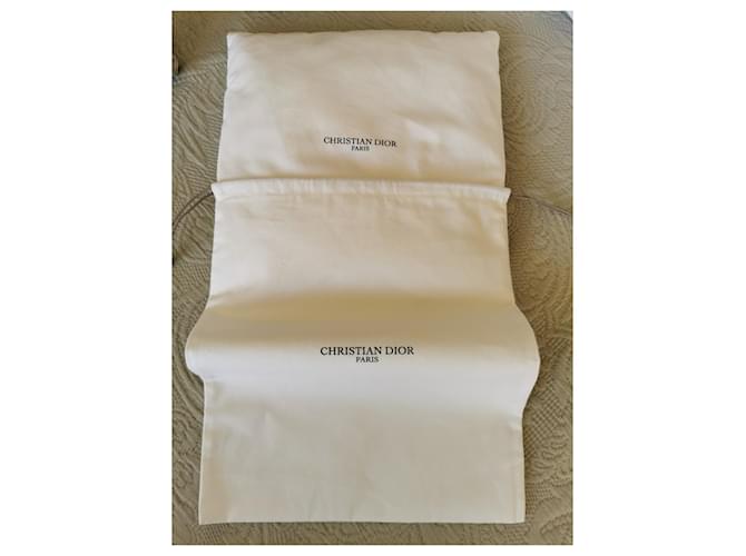 Dior decorative cotton cushion Eggshell - view 7