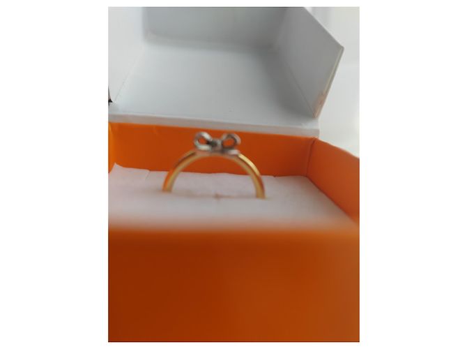 Anello a nodo in oro e diamanti inconnue Gold hardware - vista 5