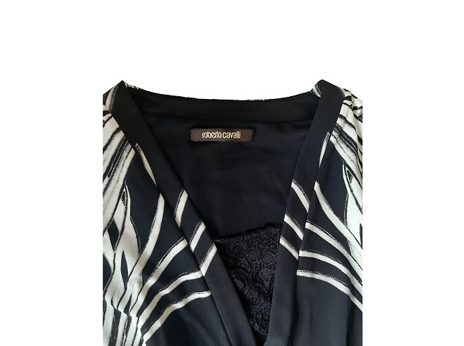 ROBERTO CAVALLI Kleider S Schwarz - Ansicht 9