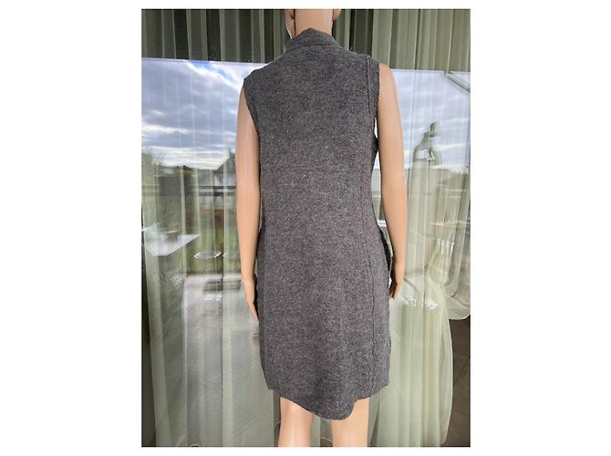 Autre Marque Marc O'Polo Wollkleid grau - Ansicht 2