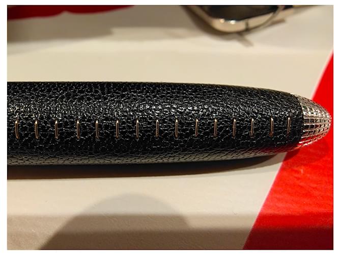 Louis Vuitton Dottore Penna. rodio Nero - vista 12