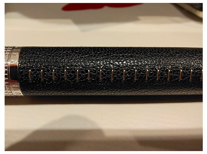 Louis Vuitton Dottore Penna. rodio Nero - vista 13