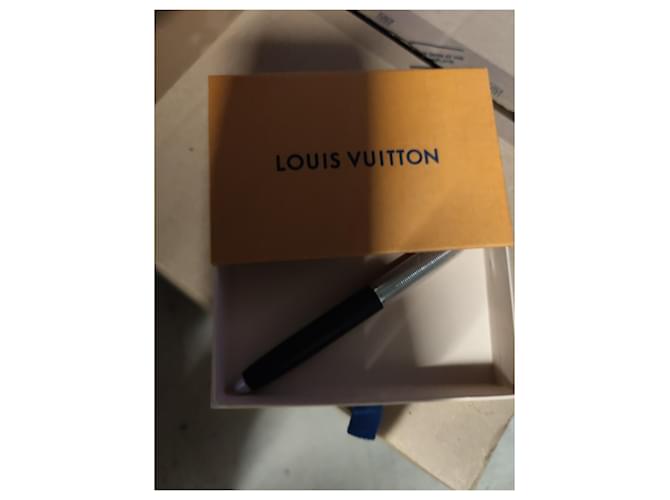 Louis Vuitton Dottore Penna. rodio Nero - vista 2