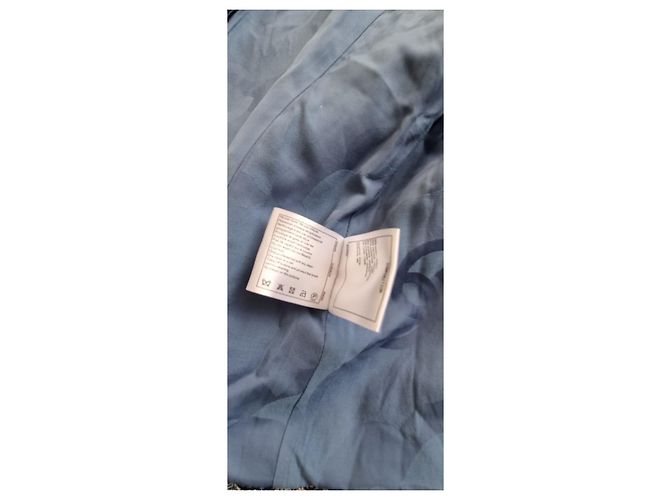 Giacca Chanel Tweed Azul - vista 5