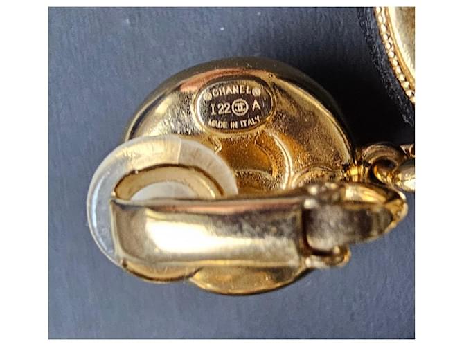 Chanel Aretes Gold hardware - vista 8