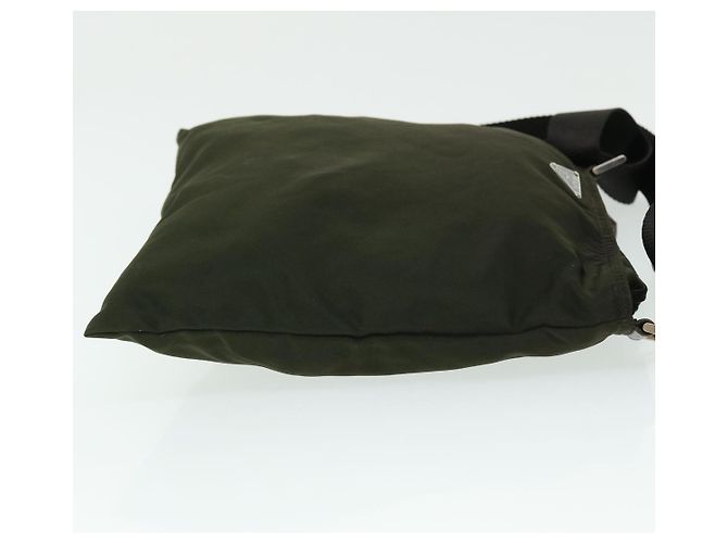 PRADA Borsa a spalla Nylon Khaki Auth ac2118 - vista 4
