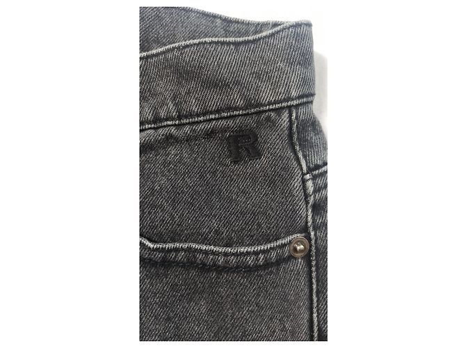 Chaqueta Rouje de algodón gris - vista 3