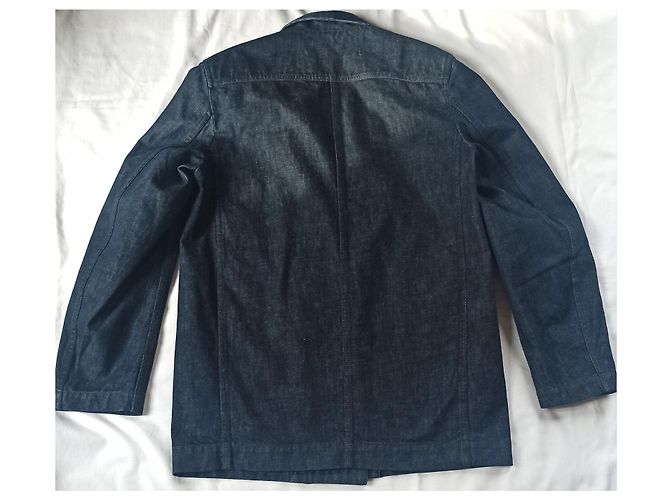 Lemaire Jeansjacke Blau - Ansicht 3