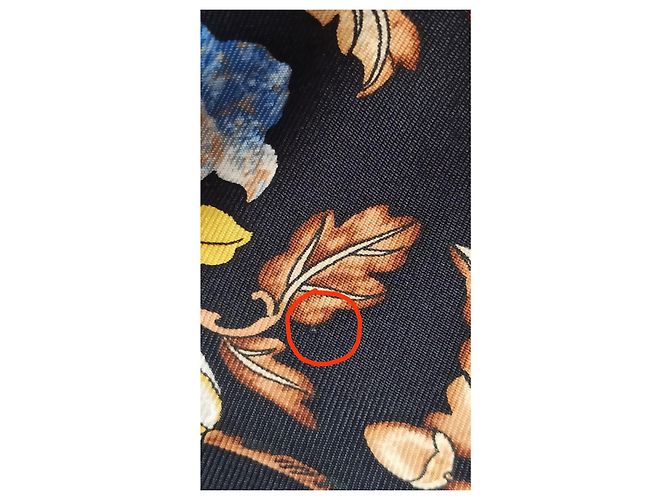 Sciarpa in seta Hermès East and West stones 90x90 Multicolore - vista 7