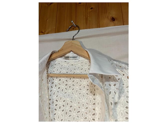 Camicetta Louise Kennedy in pizzo beige - vista 4
