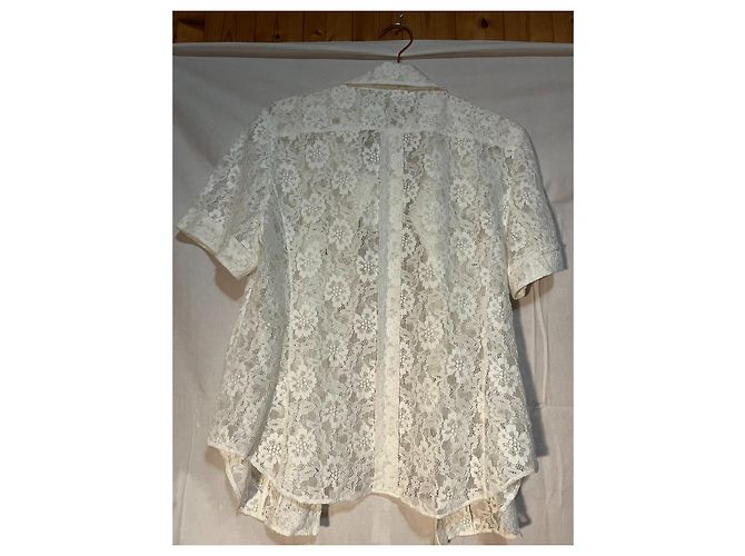 Chloé Spitzenbluse Beige - Ansicht 3