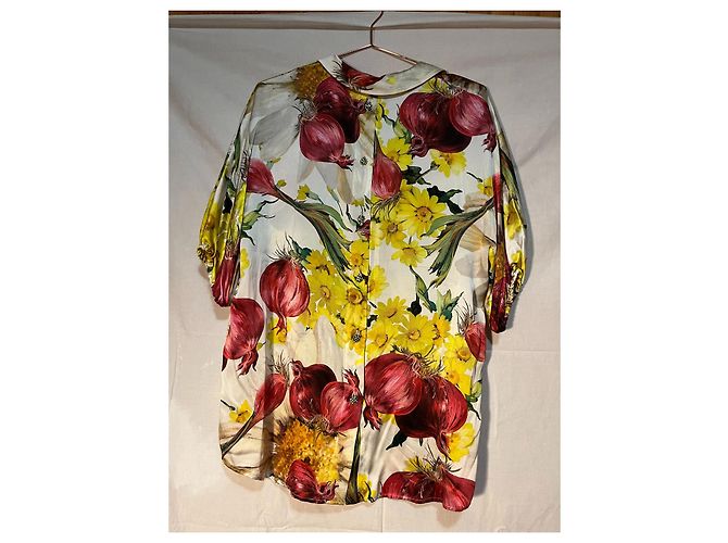 Camicia Dolce & Gabbana Multicolor Multicolore - vista 4
