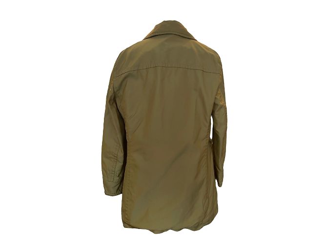 Burberry Chaqueta Impermeable Amarilla de Algodón M Amarillo - vista 3