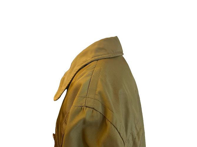 Burberry Chaqueta Impermeable Amarilla de Algodón M Amarillo - vista 7