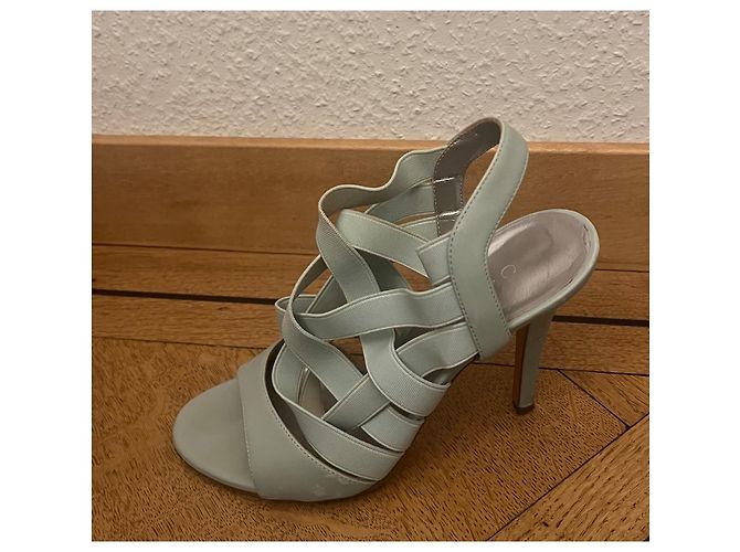Sandali Casadei in pelle turchese - vista 5