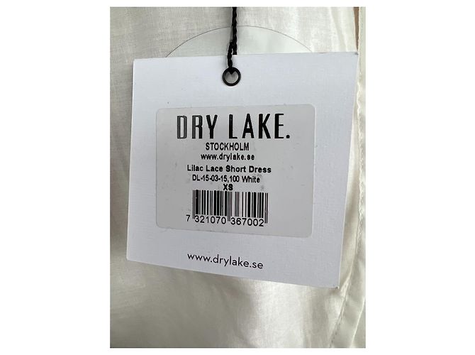 Vestido corto de encaje lila Dry Lake algodón XS - vista 2