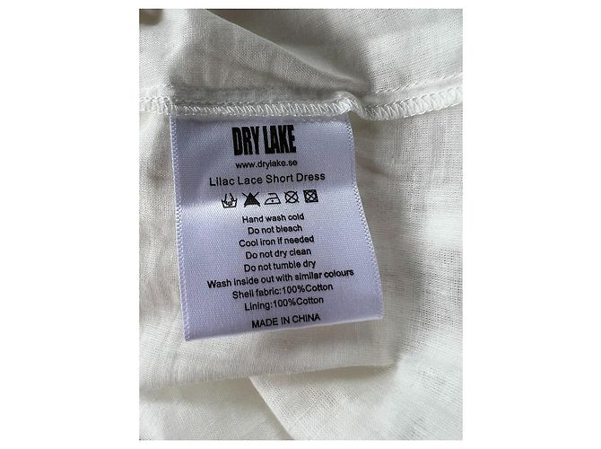 Vestido corto de encaje lila Dry Lake algodón XS - vista 3