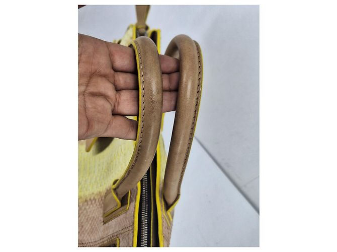 #barbara bui #borsa a mano #tote bag Marrone Beige Stampa python Giallo Taupe Crema Cognac Bianco sporco Corallo Nocciola Bronzo Castagno Marrone chiaro Caramello Marrone scuro Rame Cammello - vista 18