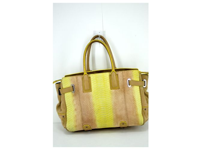 #barbara bui #borsa a mano #tote bag Marrone Beige Stampa python Giallo Taupe Crema Cognac Bianco sporco Corallo Nocciola Bronzo Castagno Marrone chiaro Caramello Marrone scuro Rame Cammello - vista 2