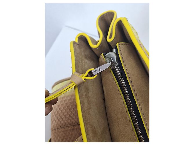 #barbara bui #borsa a mano #tote bag Marrone Beige Stampa python Giallo Taupe Crema Cognac Bianco sporco Corallo Nocciola Bronzo Castagno Marrone chiaro Caramello Marrone scuro Rame Cammello - vista 20